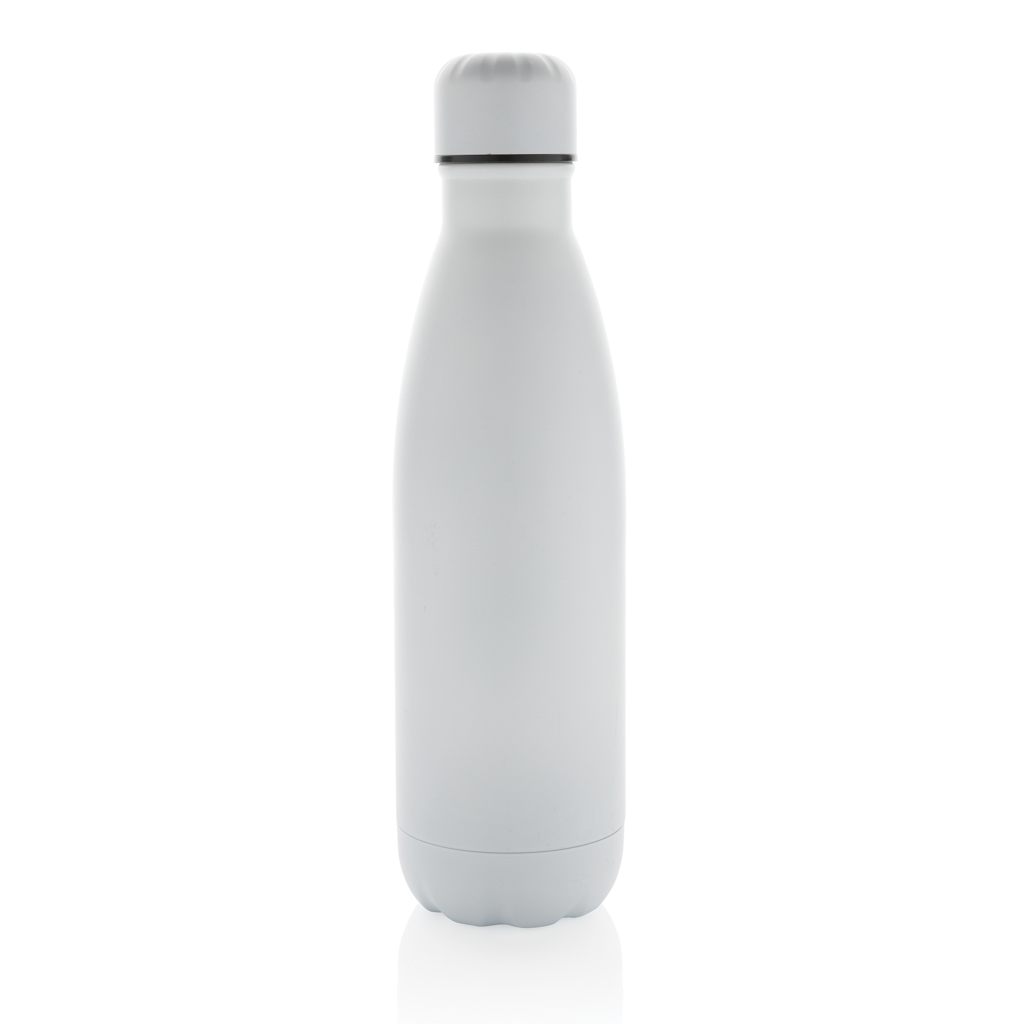 Botella Eureka de pared simple de acero y certificación RCS