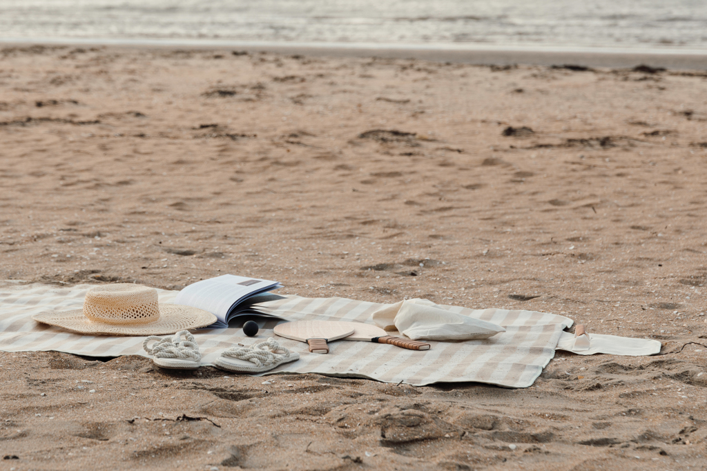 Manta grande de picnic VINGA Alba GRS RPET