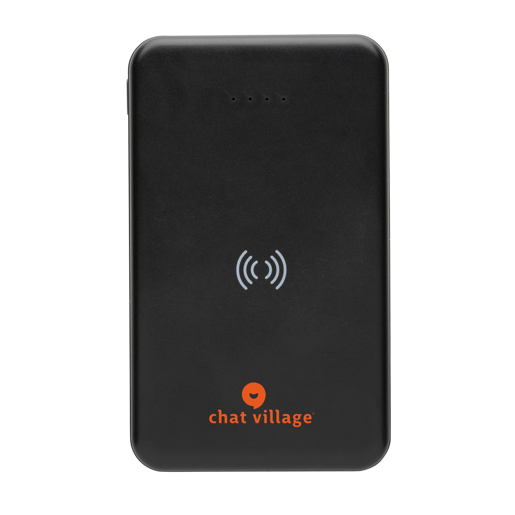Batería inalámbrica 5W plástico RCS reciclado 5.000 mAh