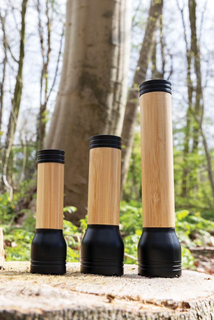 Linterna Lucid 5W bambú y plástico reciclado RCS