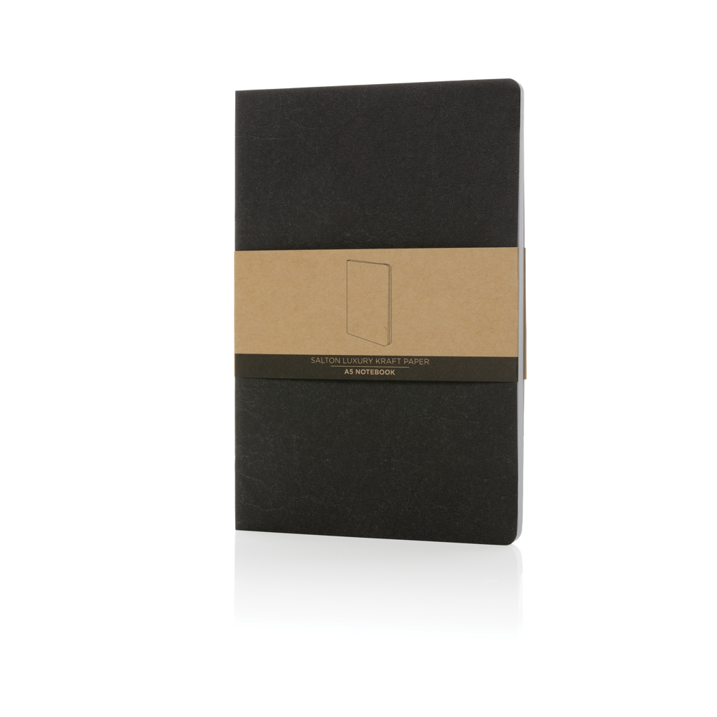 Cuaderno de papel kraft de lujo Salton A5