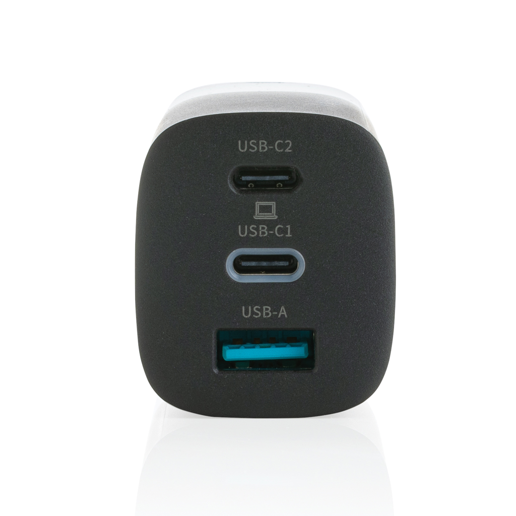 Cargador de pared USB de 3 puertos Philips de 65 W ultra ráp