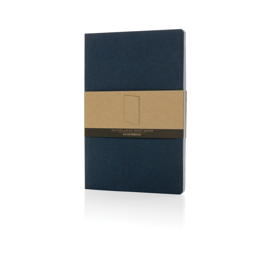 Cuaderno de papel kraft de lujo Salton A5