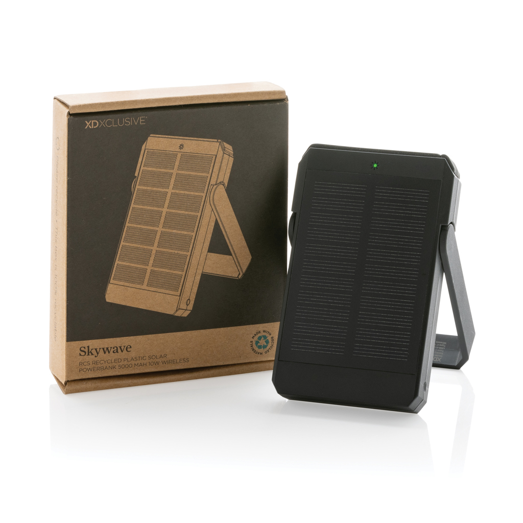 Batería solar Skywave RCS rplastic 5000 mah 10W inalámbrica