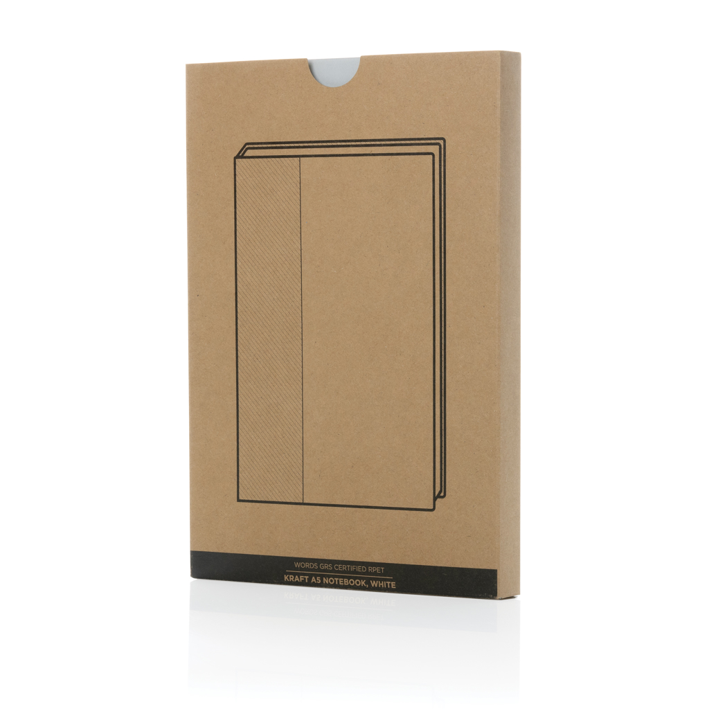 Libreta Words GRS certificada RPET & Kraft A5