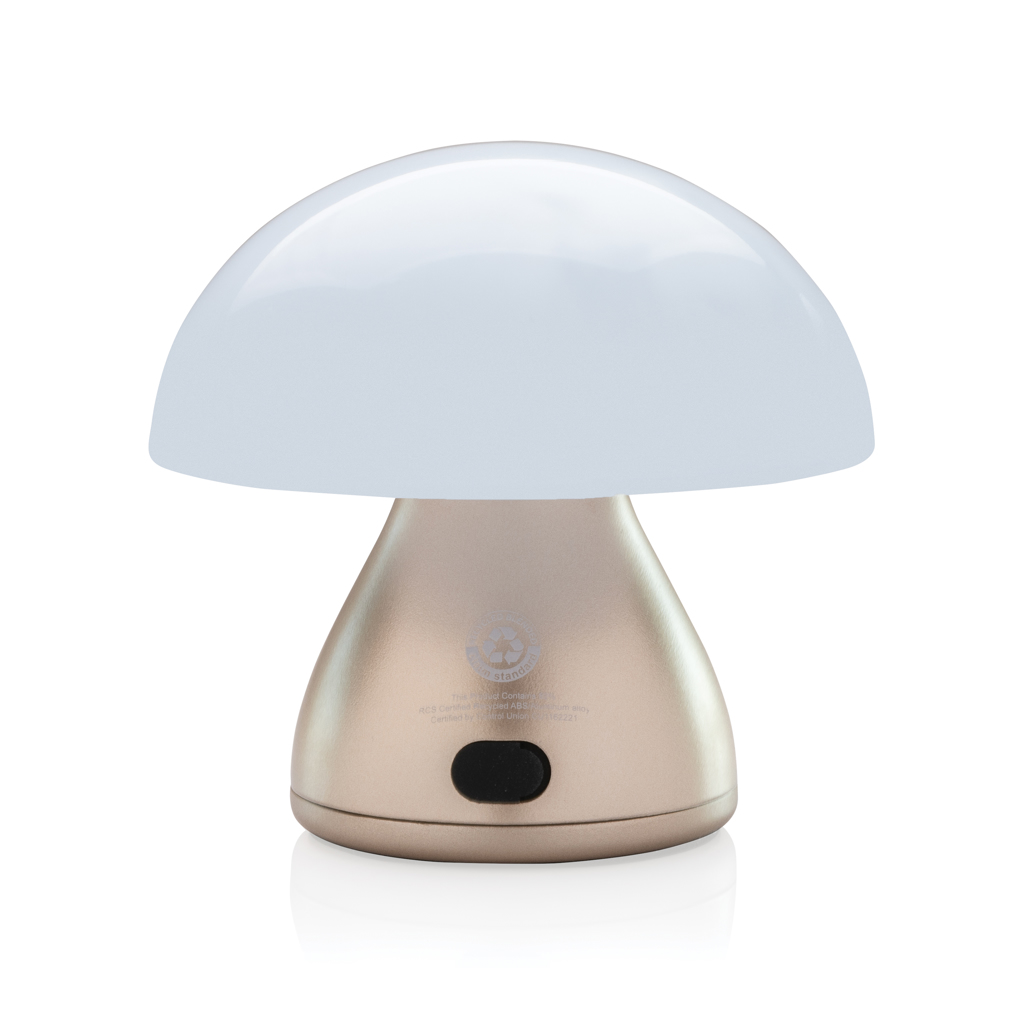 Lámpara mesa Luming recargable USB reciclado RCS
