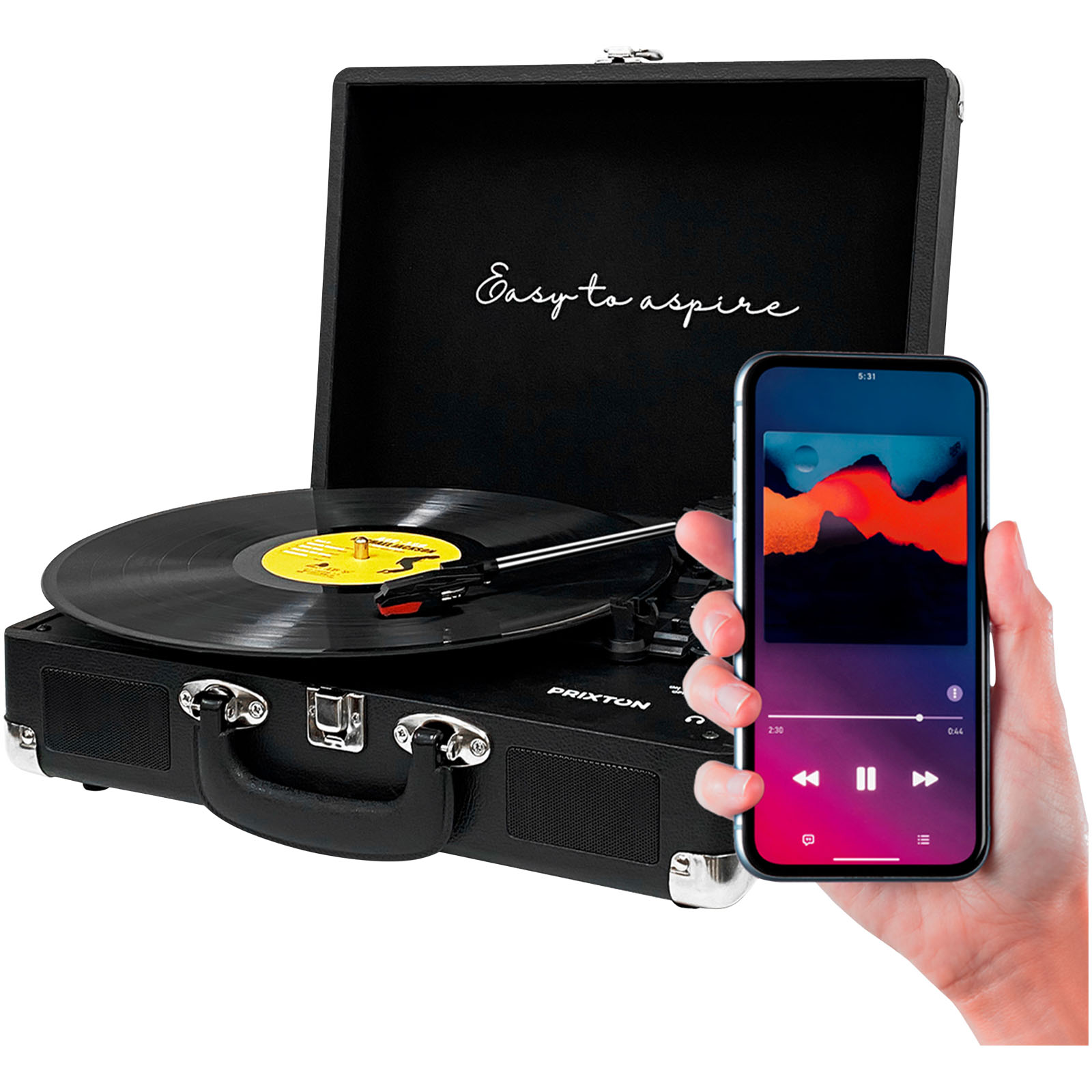 Tocadiscos y reproductor MP3 Prixton VC400