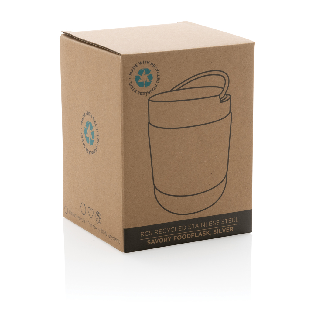 Tupper acero inoxidable reciclado con certificado RCS Savory