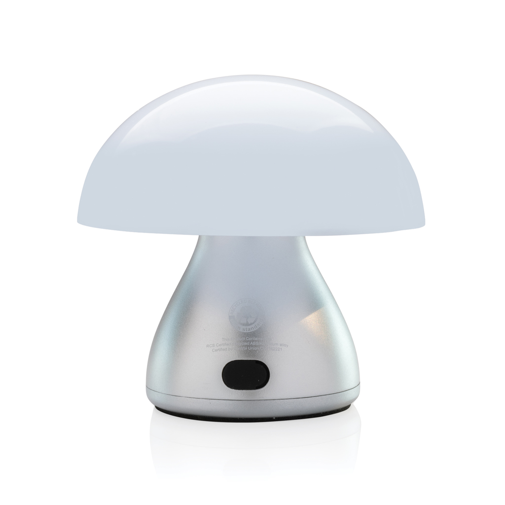 Lámpara mesa Luming recargable USB reciclado RCS