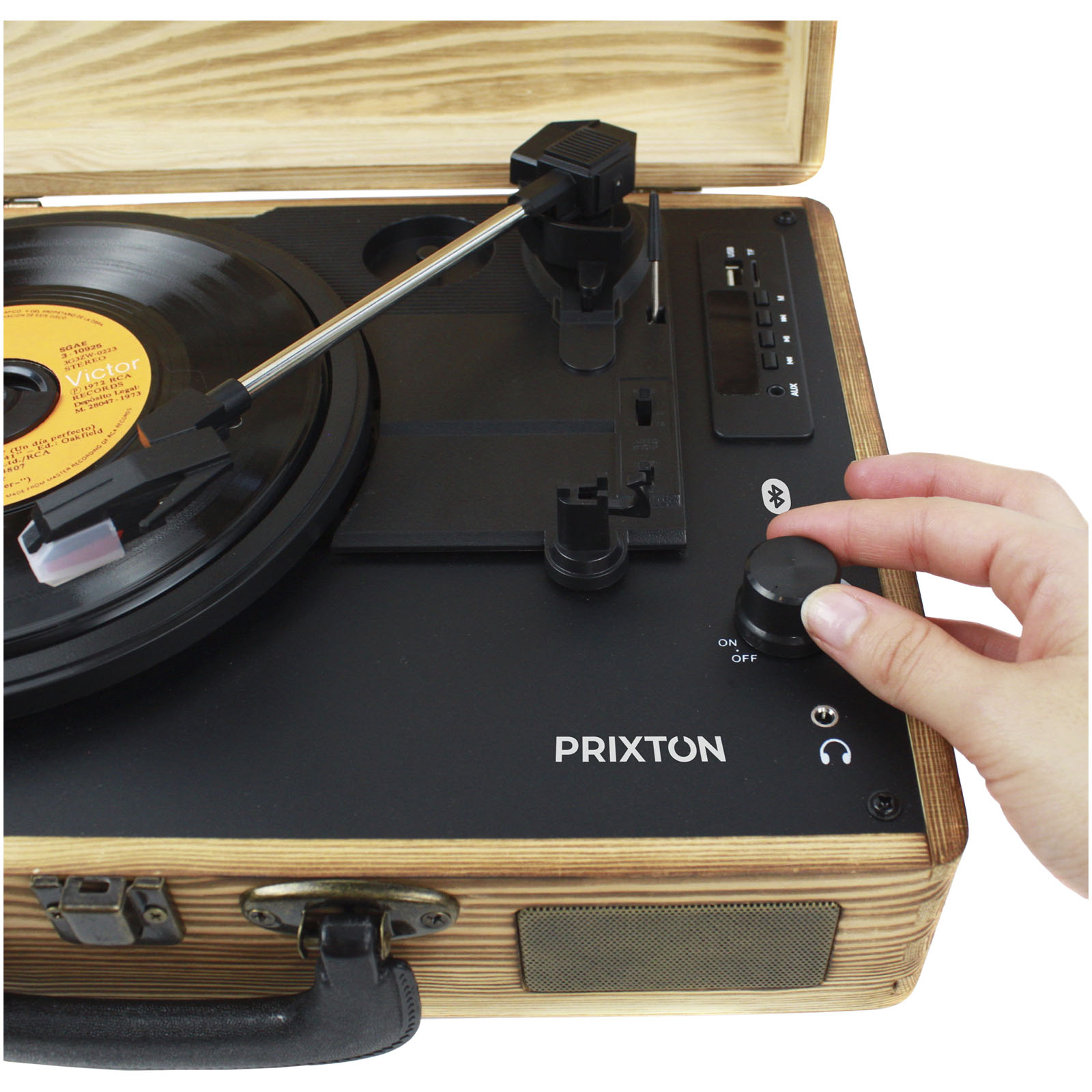 Tocadiscos y reproductor MP3 Prixton VC400