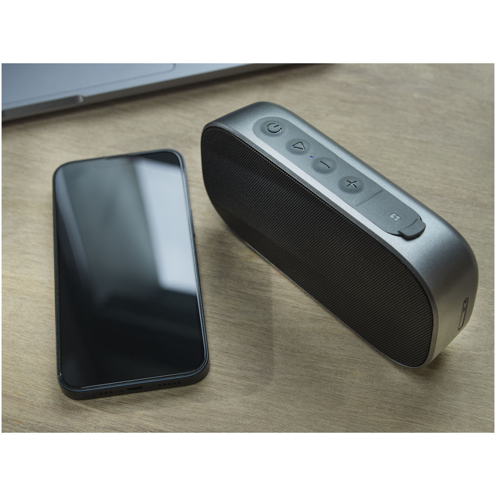 Altavoz Bluetooth® IPX5 de plástico reciclado de 5 W Stark 2.0