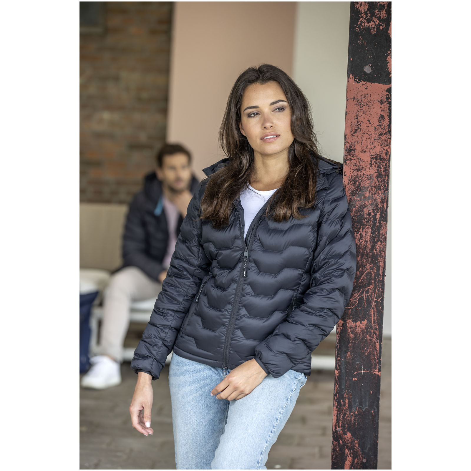 Chaqueta aislante de material reciclado GRS para mujer Petalite