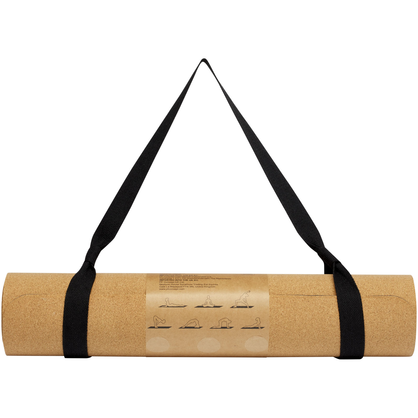 Esterilla de corcho para yoga Trikona