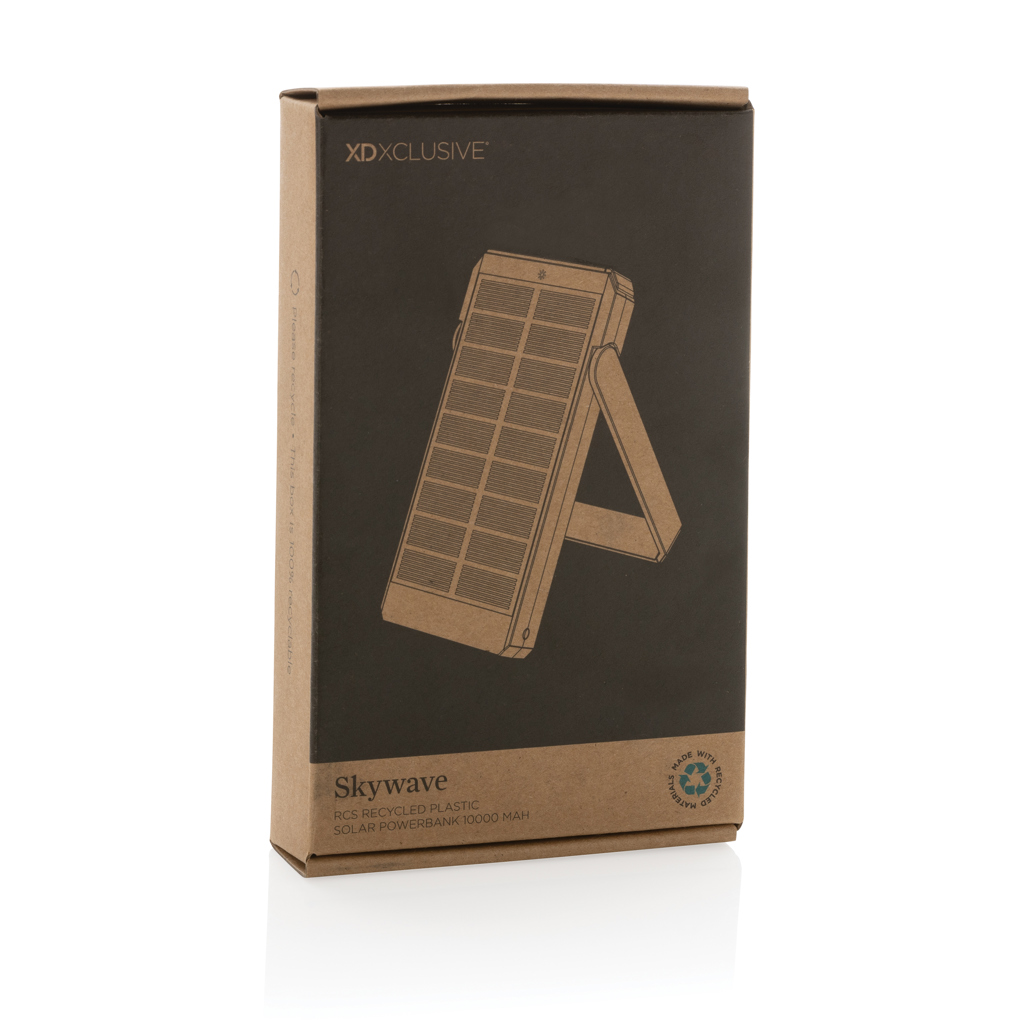 Batería solar plástico reciclado Skywave RCS 10.000 mah