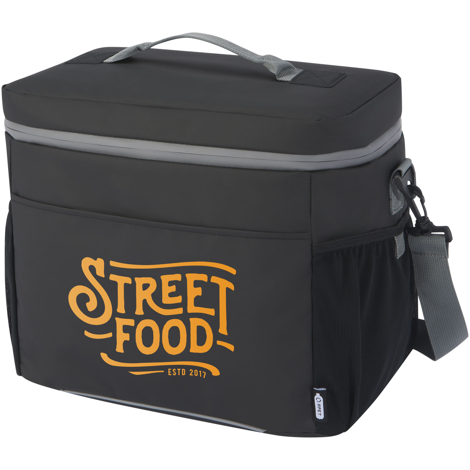 Bolsa isotérmica de 22 l para 20 latas de material reciclado GRS resistente al agua Aqua
