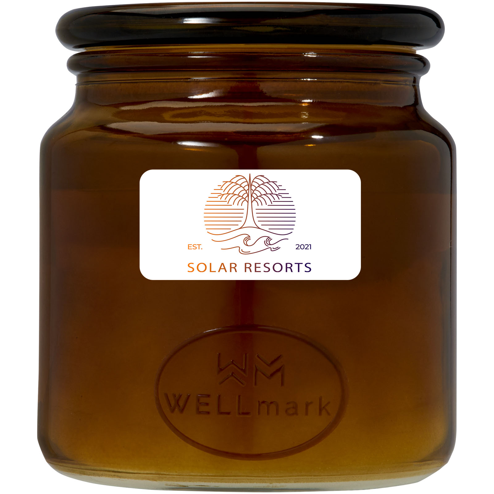 Vela perfumada de 650 g con fragancia de madera de cedro Wellmark Let 's Get Cozy