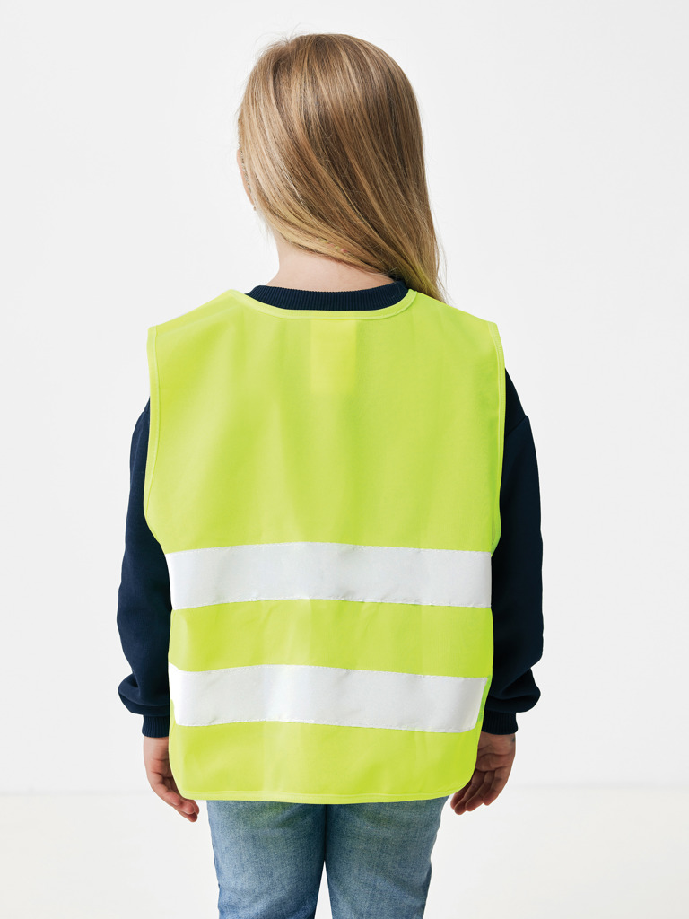Chaleco de seguridad de PET reciclado GRS 3-6 años