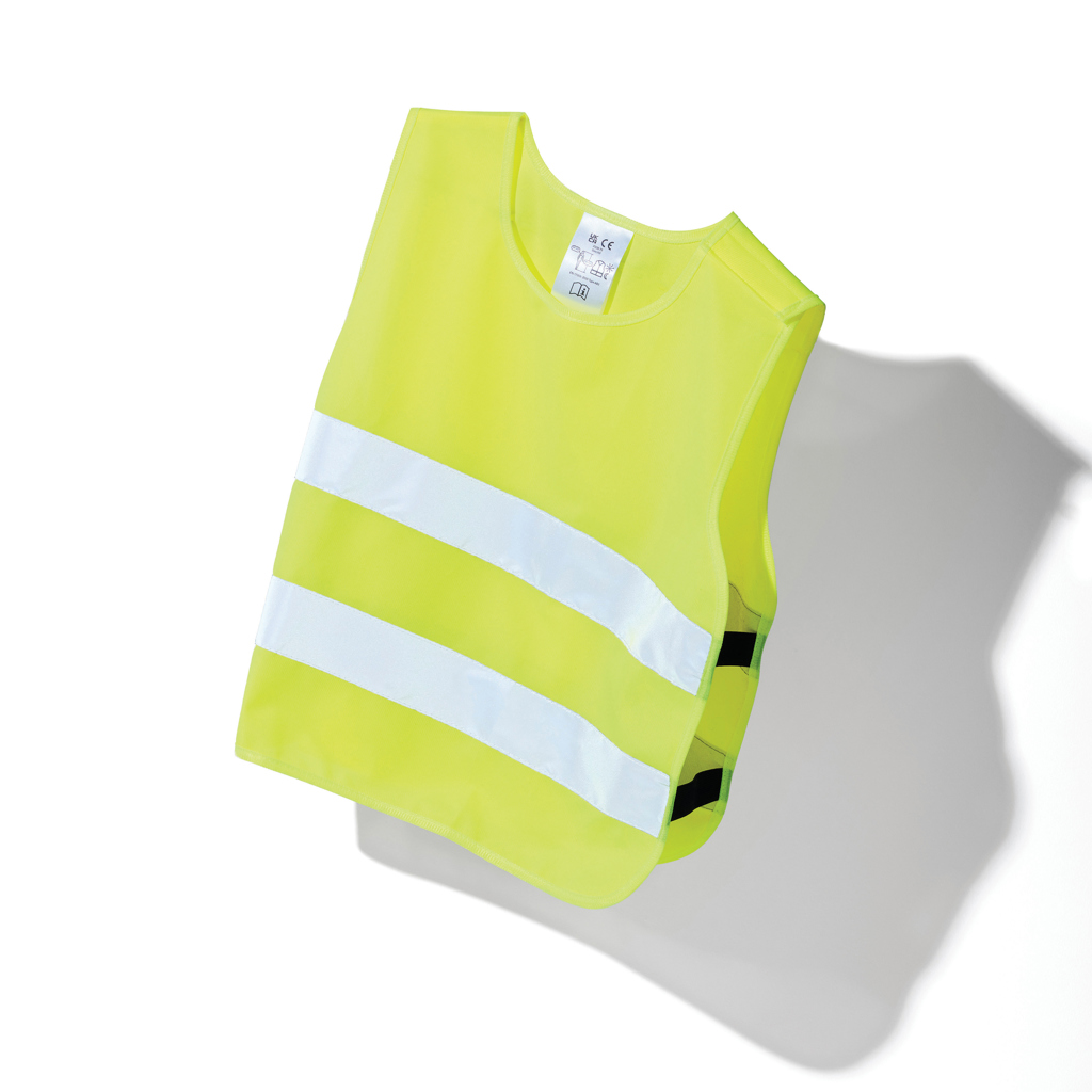 Chaleco de seguridad de PET reciclado GRS 3-6 años
