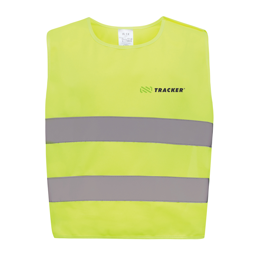 Chaleco de seguridad de PET reciclado GRS 3-6 años