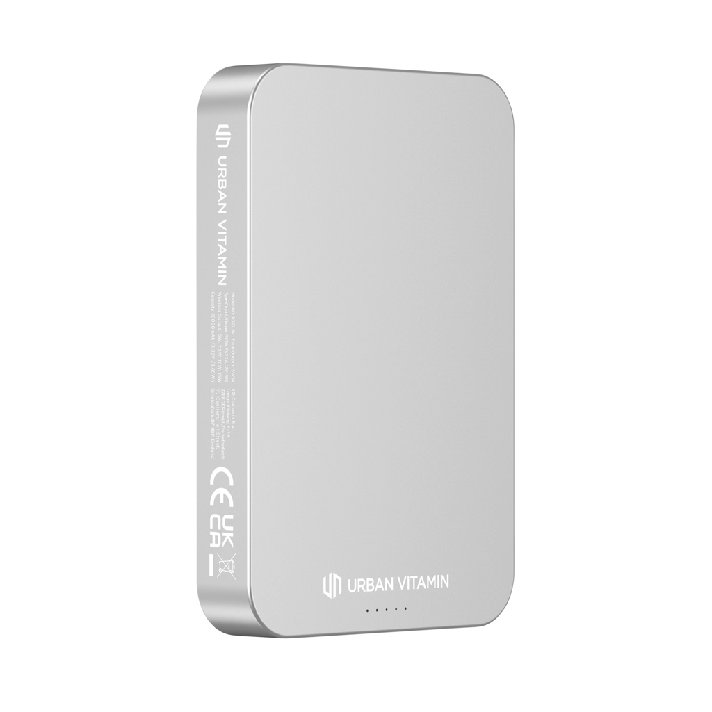 Powerbank Compton RCS plástico reciclado/aluminio10 000 mAh