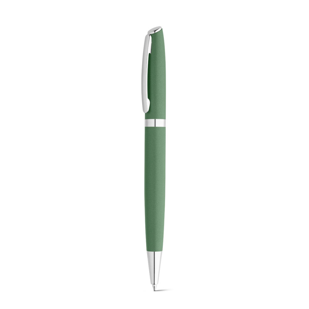RE-LANDO-SET. Set de roller y bolígrafo con cuerpo de aluminio reciclado (100% rAL)