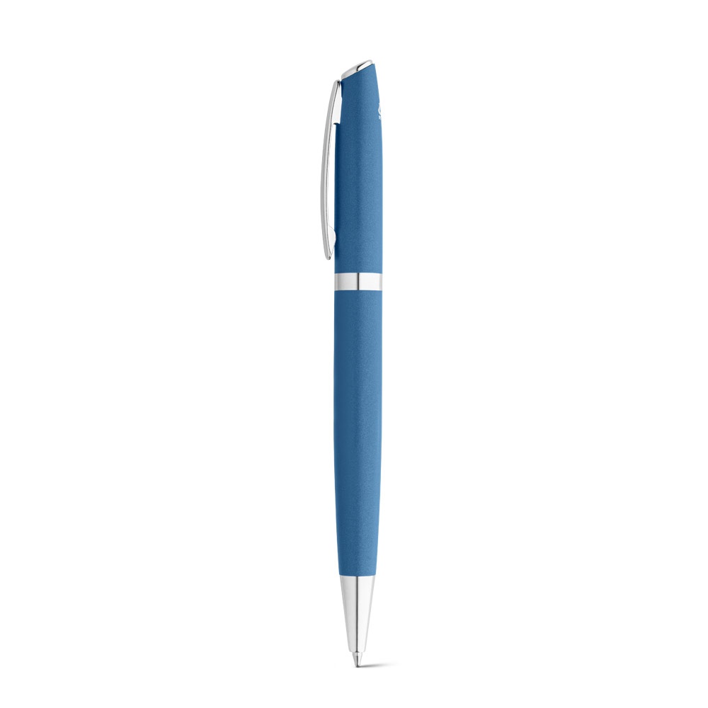 RE-LANDO-SET. Set de roller y bolígrafo con cuerpo de aluminio reciclado (100% rAL)