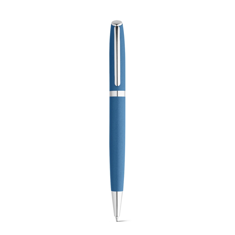RE-LANDO-SET. Set de roller y bolígrafo con cuerpo de aluminio reciclado (100% rAL)