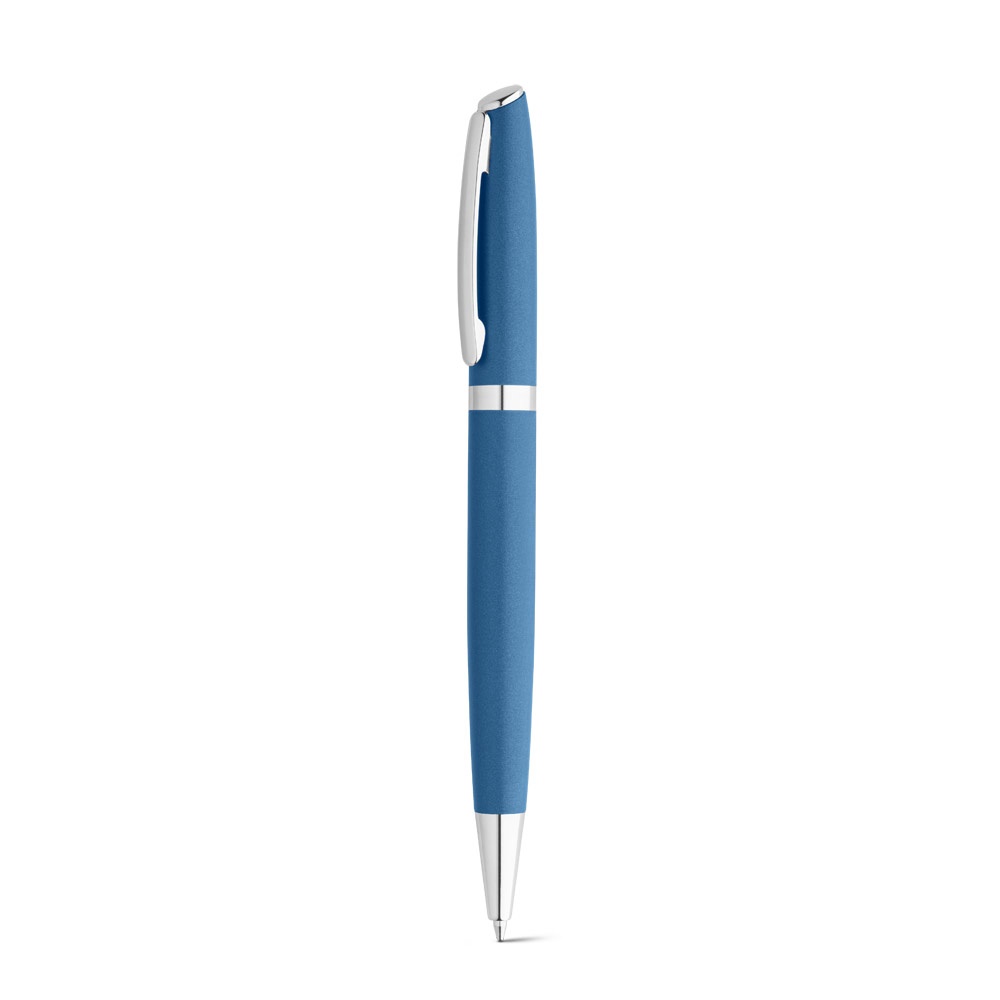 RE-LANDO-SET. Set de roller y bolígrafo con cuerpo de aluminio reciclado (100% rAL)