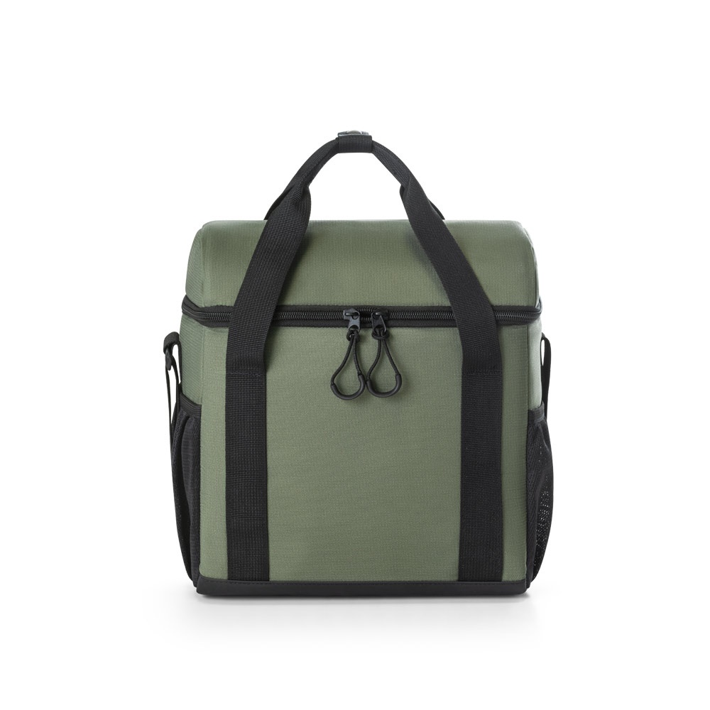 ROMA M. Bolsa térmica acolchada en poliéster reciclado 600D ripstop 11 L