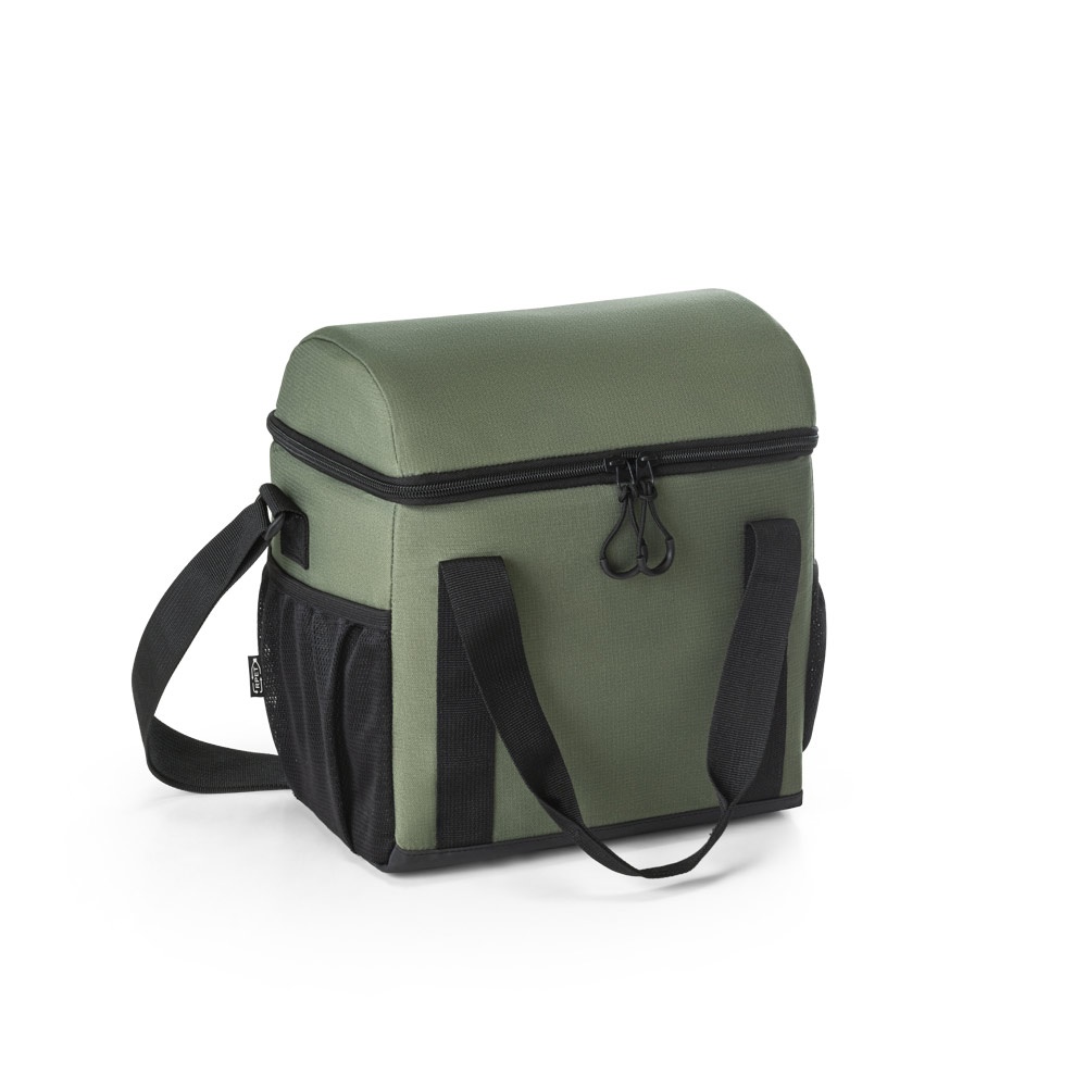 ROMA M. Bolsa térmica acolchada en poliéster reciclado 600D ripstop 11 L