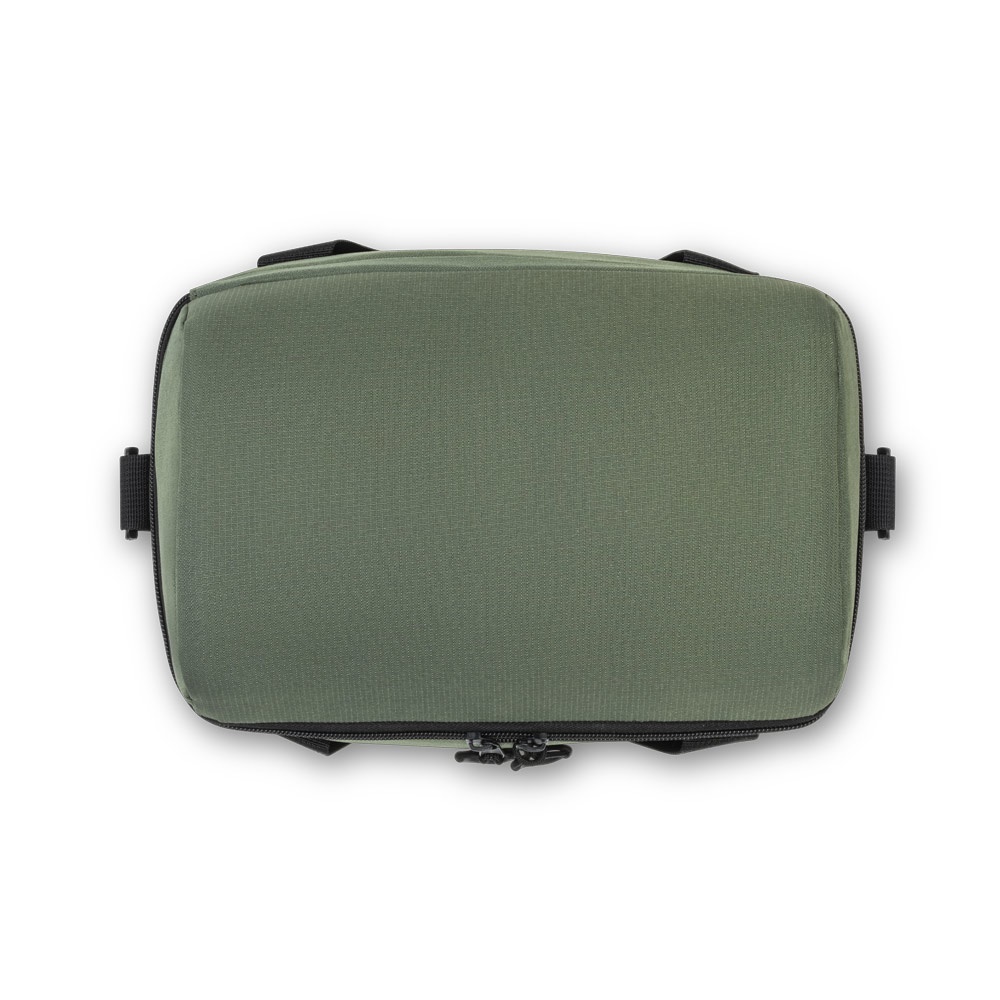 ROMA M. Bolsa térmica acolchada en poliéster reciclado 600D ripstop 11 L