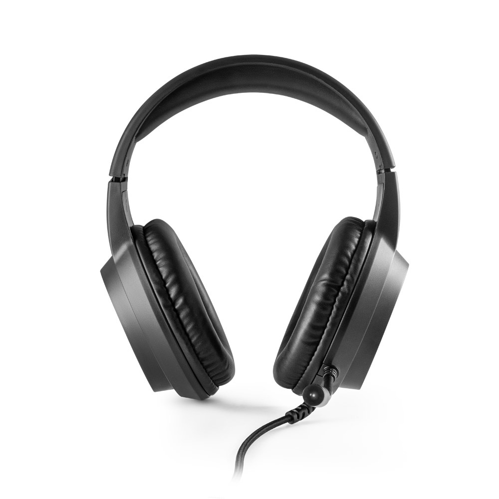Thorne Headset RGB. Auriculares ABS con cable de 2m, micrófono y luces LED RGB