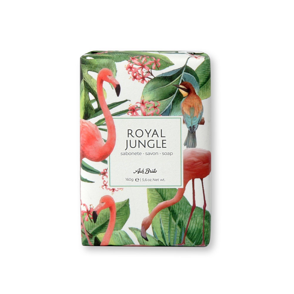 ROYAL JUNGLE. Jabones enriquecidos con arcilla verde (160g)