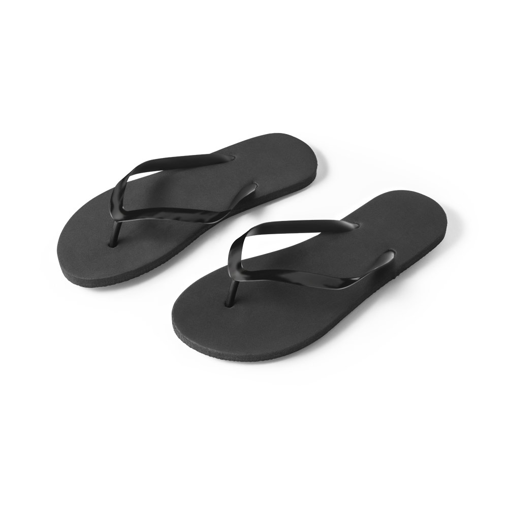 MAUPITI S / M. Zapatillas cómodas con suela de PE y tira de PVC