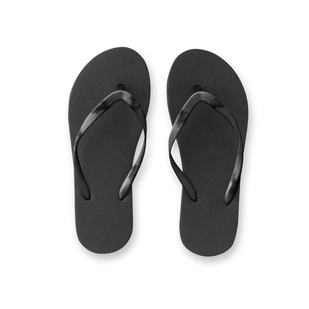MAUPITI S / M. Zapatillas cómodas con suela de PE y tira de PVC