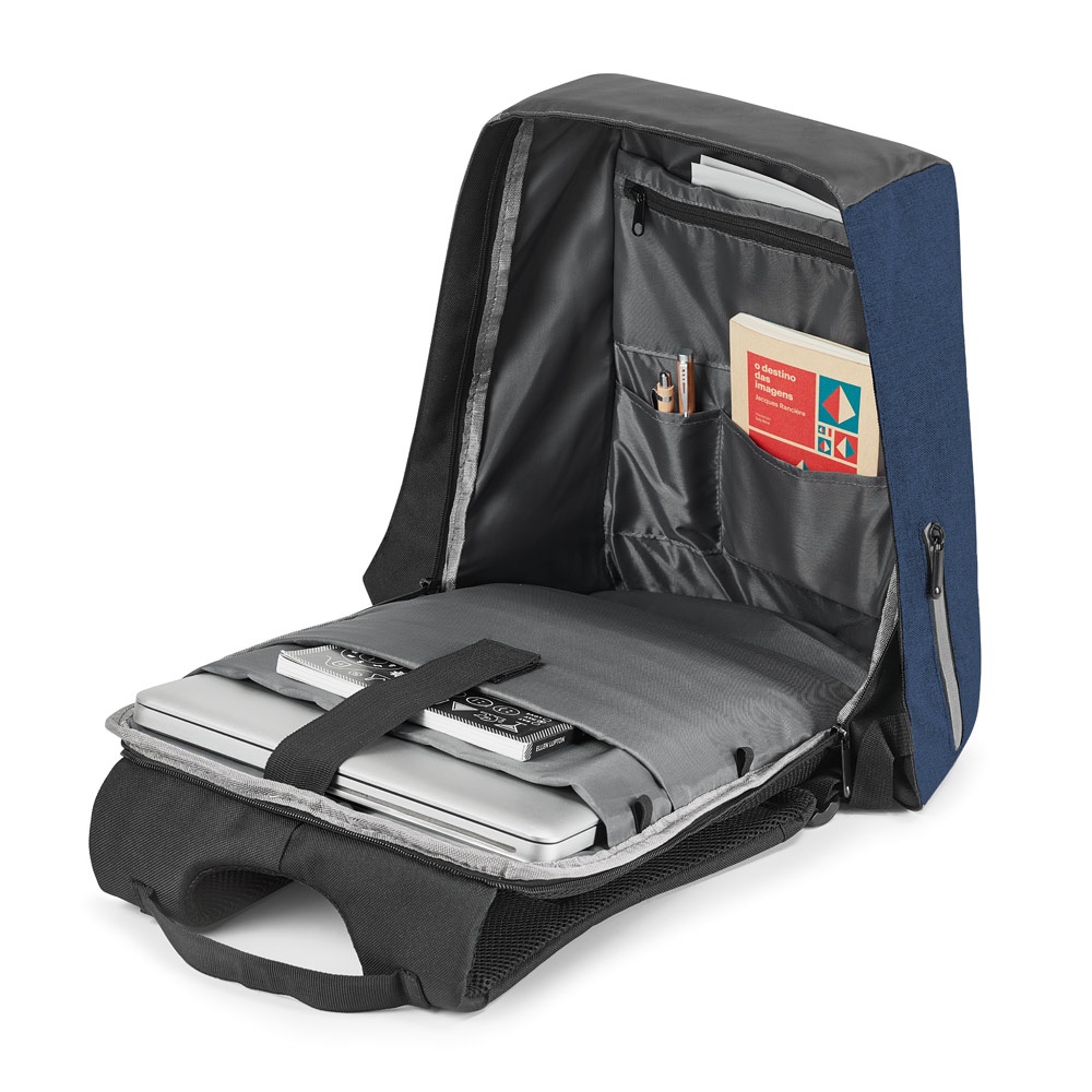 AVEIRO. Mochila para portátil de 15.6'' en 900D con sistema antirrobo