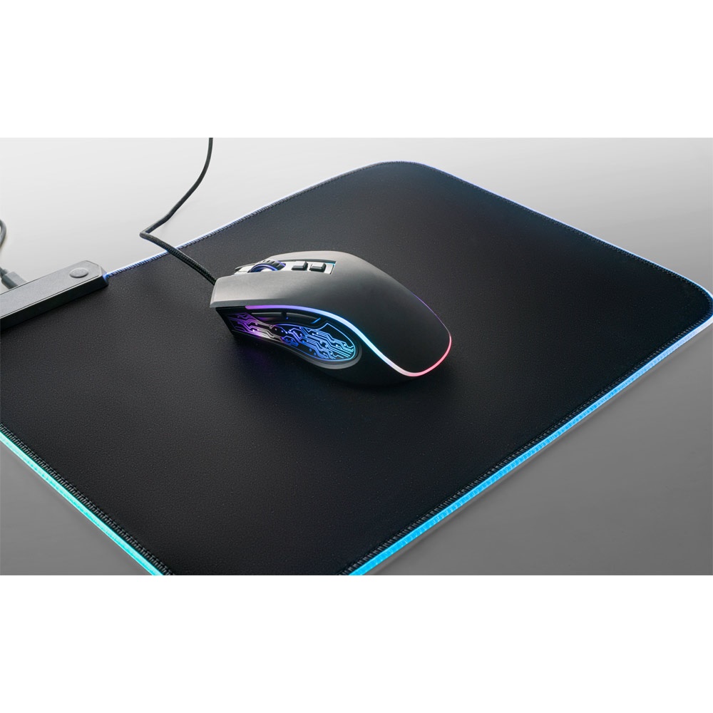 THORNE MOUSE RGB. Ratón gaming con cable de 1.5m y luces LED RGB, fabricado ABS