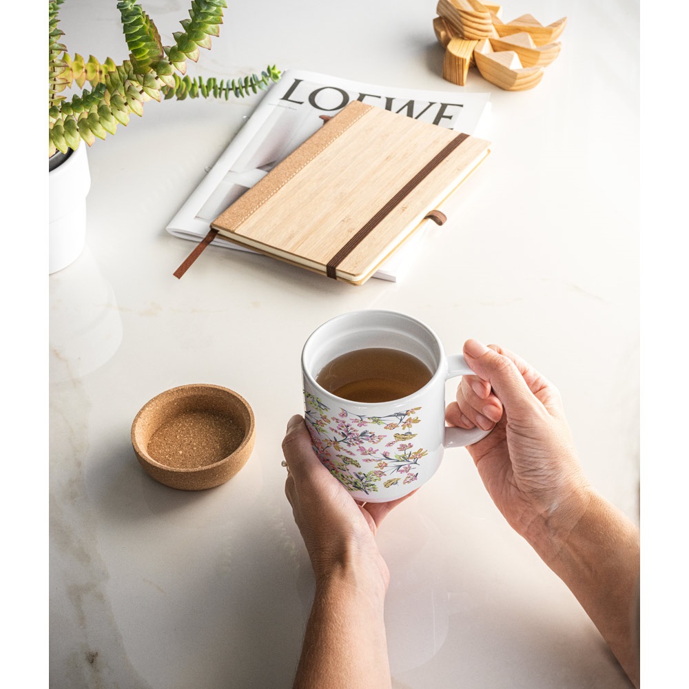 RORY SUB. Taza de cerámica con revestimiento para sublimación 390 mL