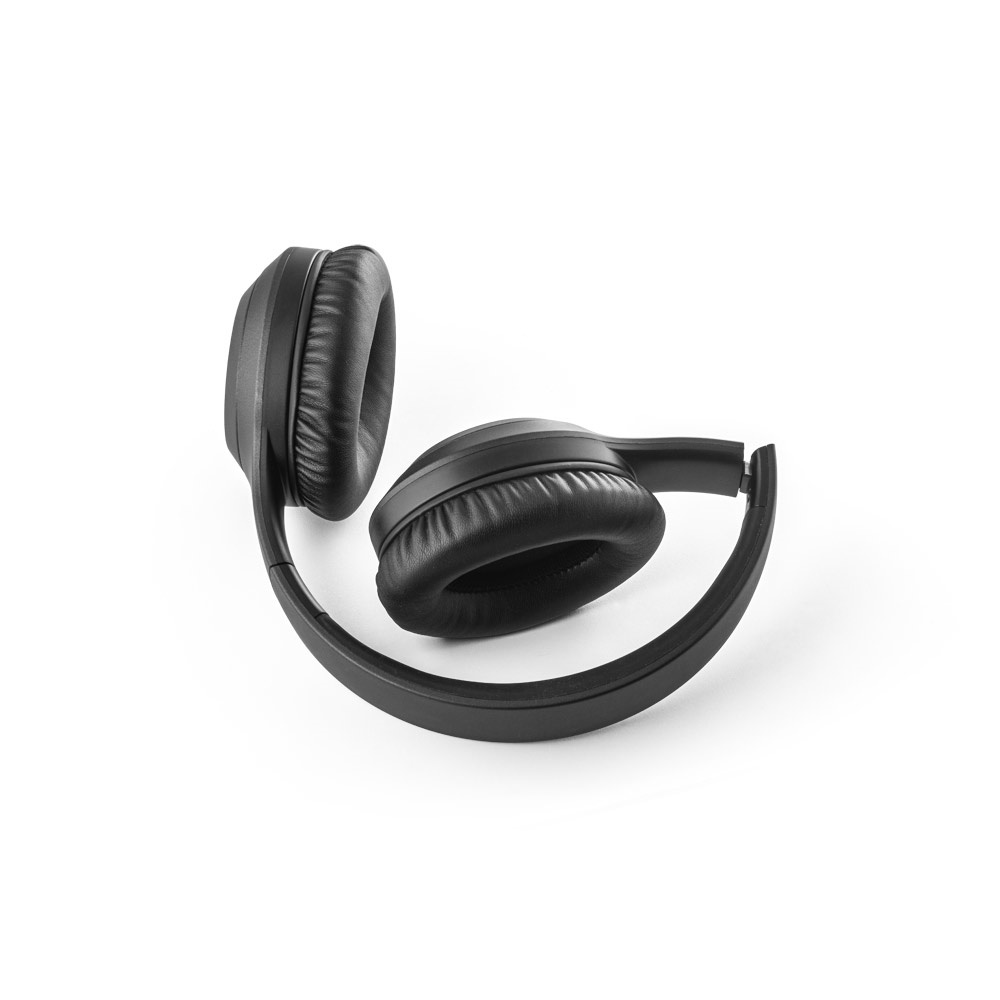 BETTENCOURT. Auriculares inalámbricos plegables con ANC y 5h de autonomía, fabricados en ABS reciclado (100% rABS)