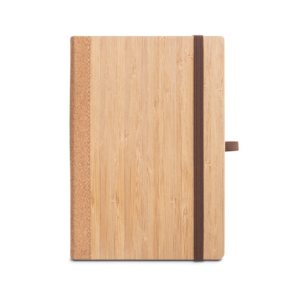 ORWELL. Cuaderno A5 realizado con hojas de bambú y corcho
