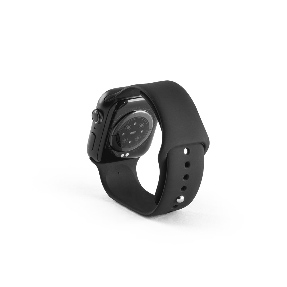 WILES. Smartwatch con pantalla de 1.85", IPX4 y 3 días de autonomía y correa de silicona