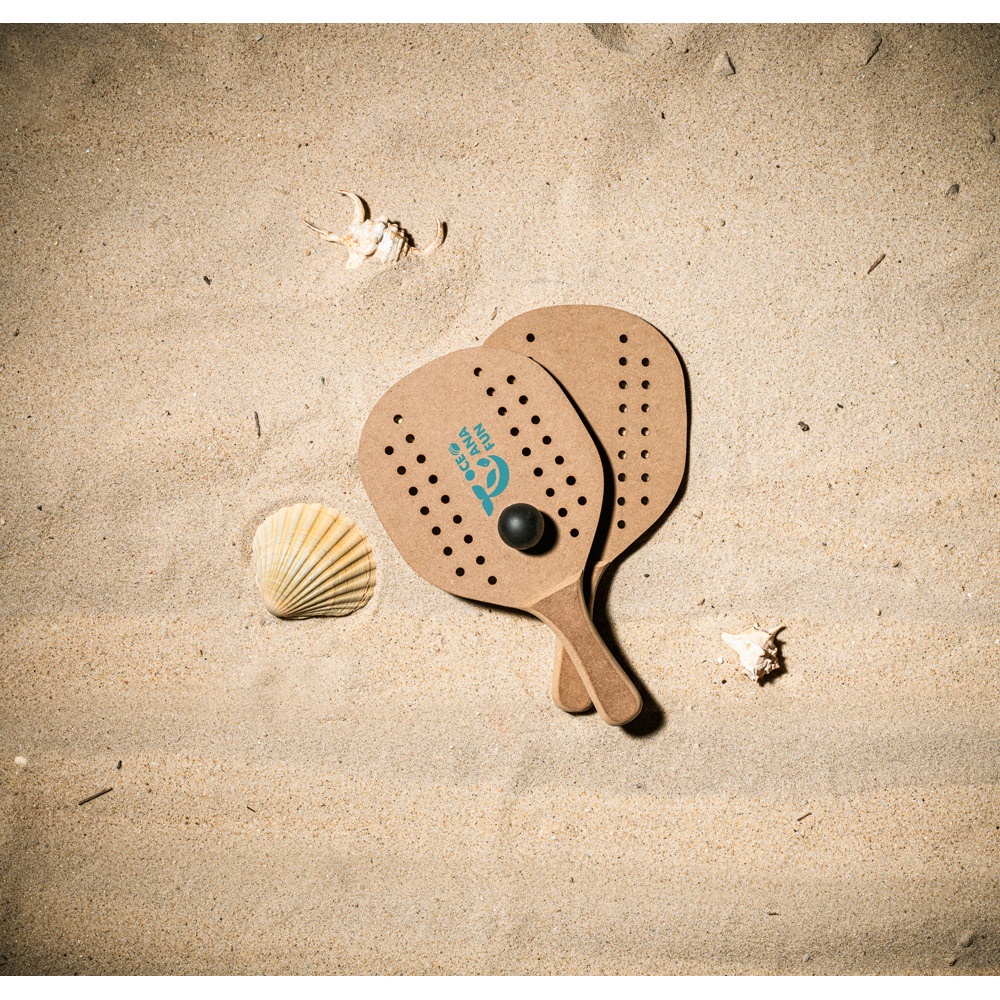 TAPIA. Raquetas de playa de MDF