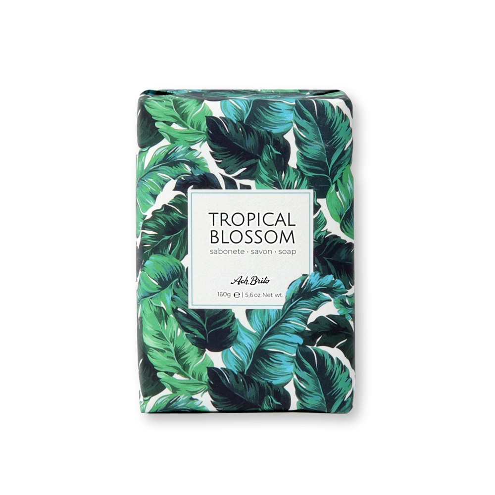 TROPICAL BLOSSOM. Jabones enriquecidos con aceite de oliva (160g)
