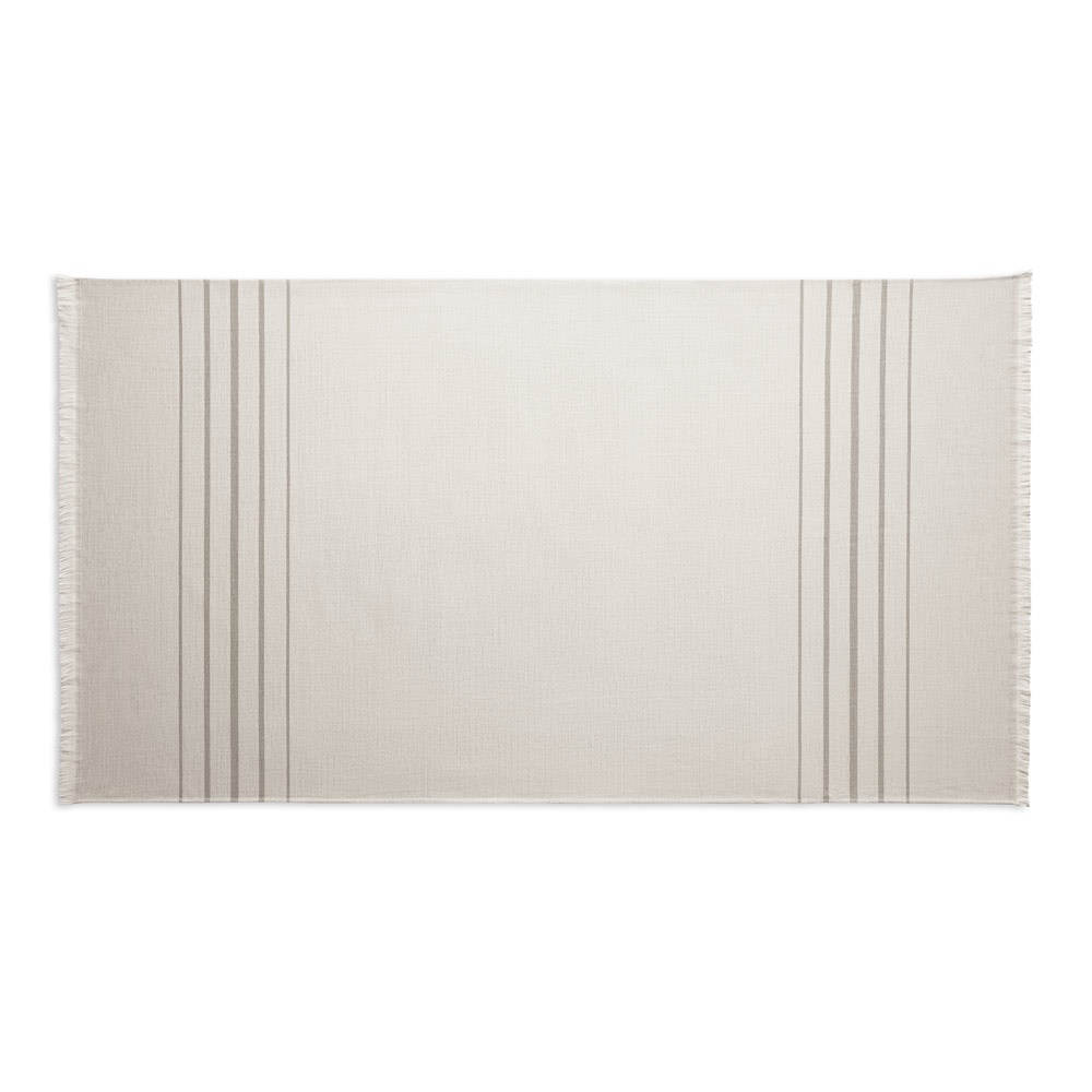 CAPLAN. Toalla multifuncional (260 g/m²) fabricada en algodón ligero y resistente (90%) y algodón reciclado (10%)