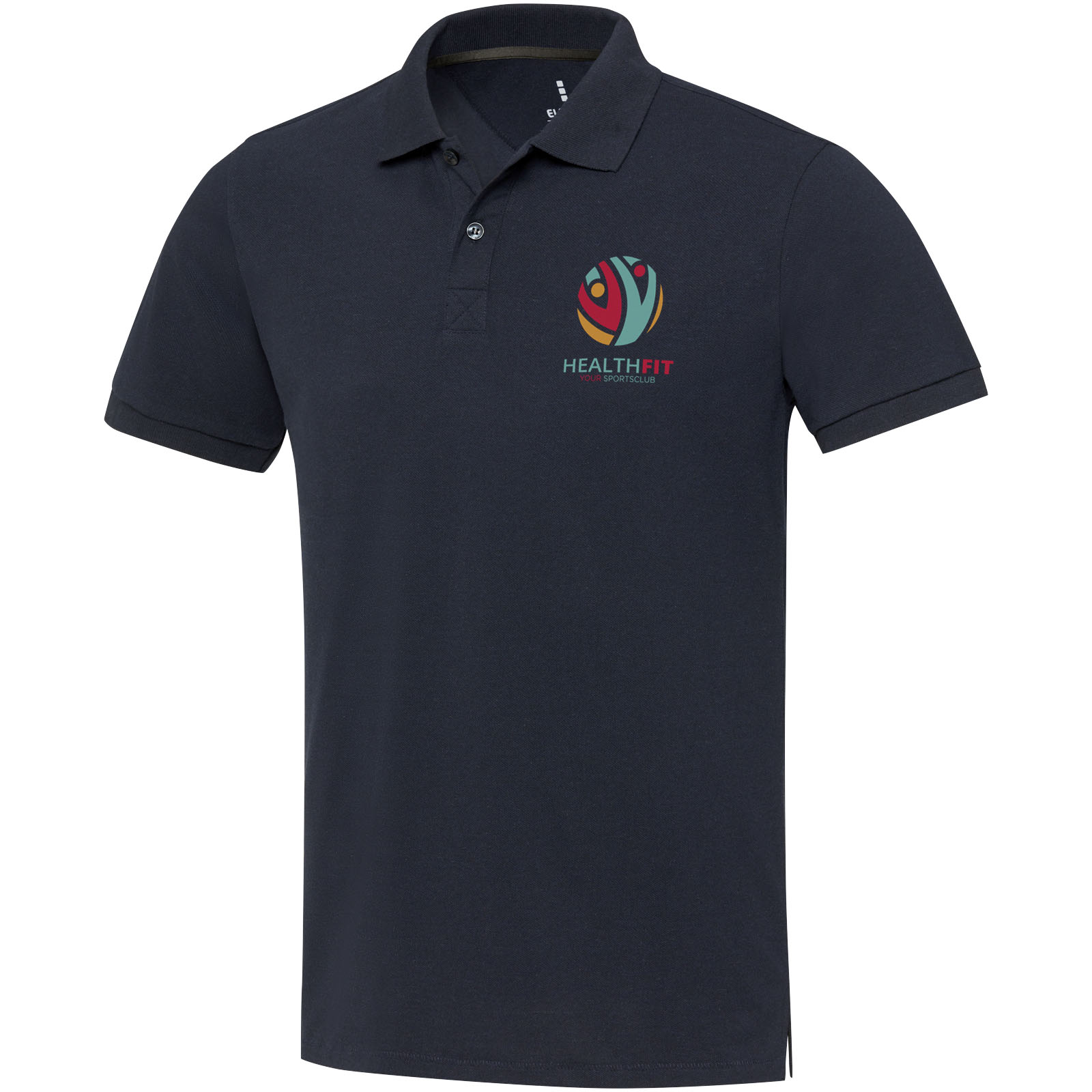 Polo de manga corta unisex con material reciclado Aware™ Emerald