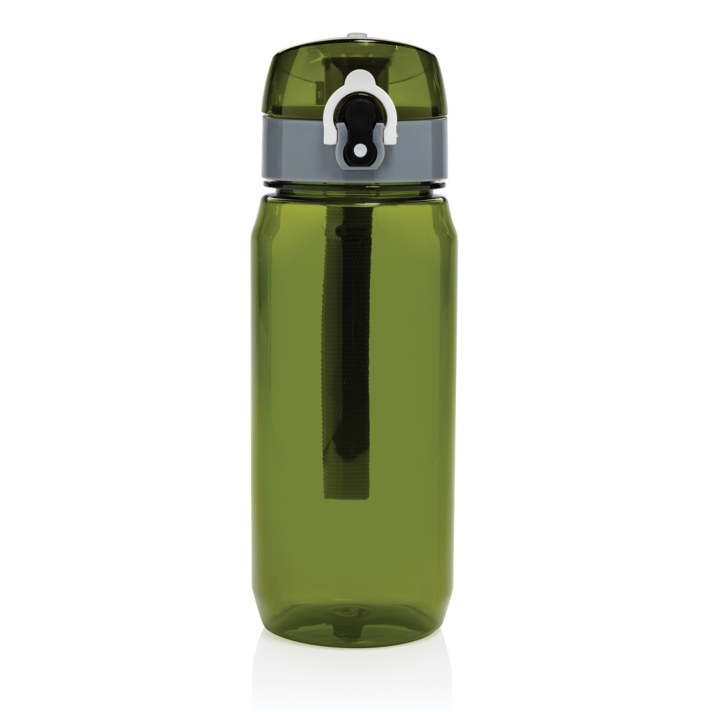 Botella de agua Yide antigoteo de PET reciclado RCS 600ML