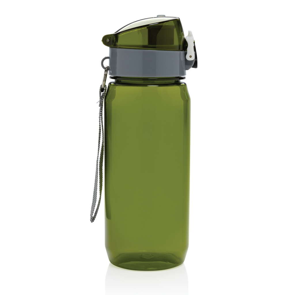 Botella de agua Yide antigoteo de PET reciclado RCS 600ML