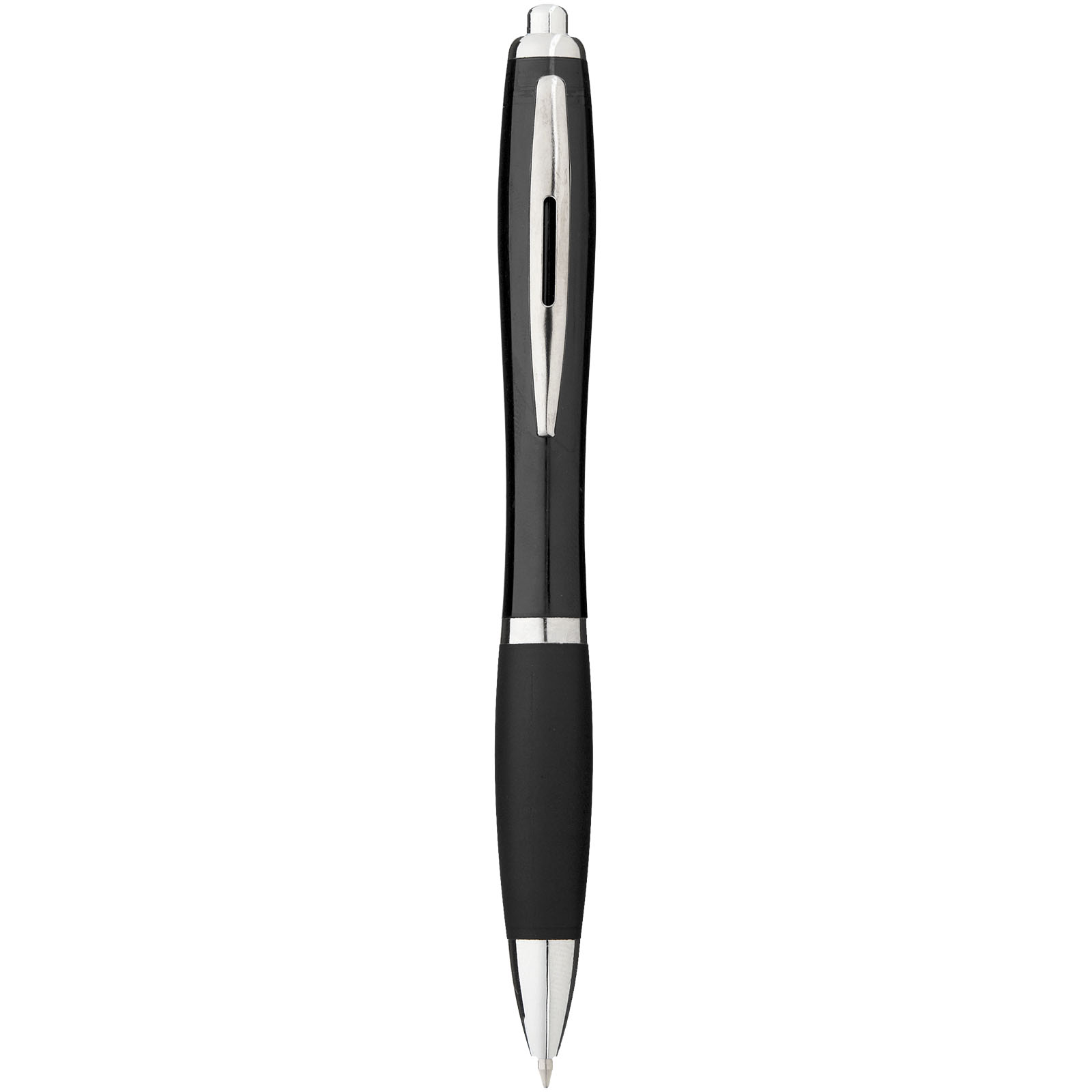 Bolígrafo de color con empuñadura de color Nash (tinta negra)
