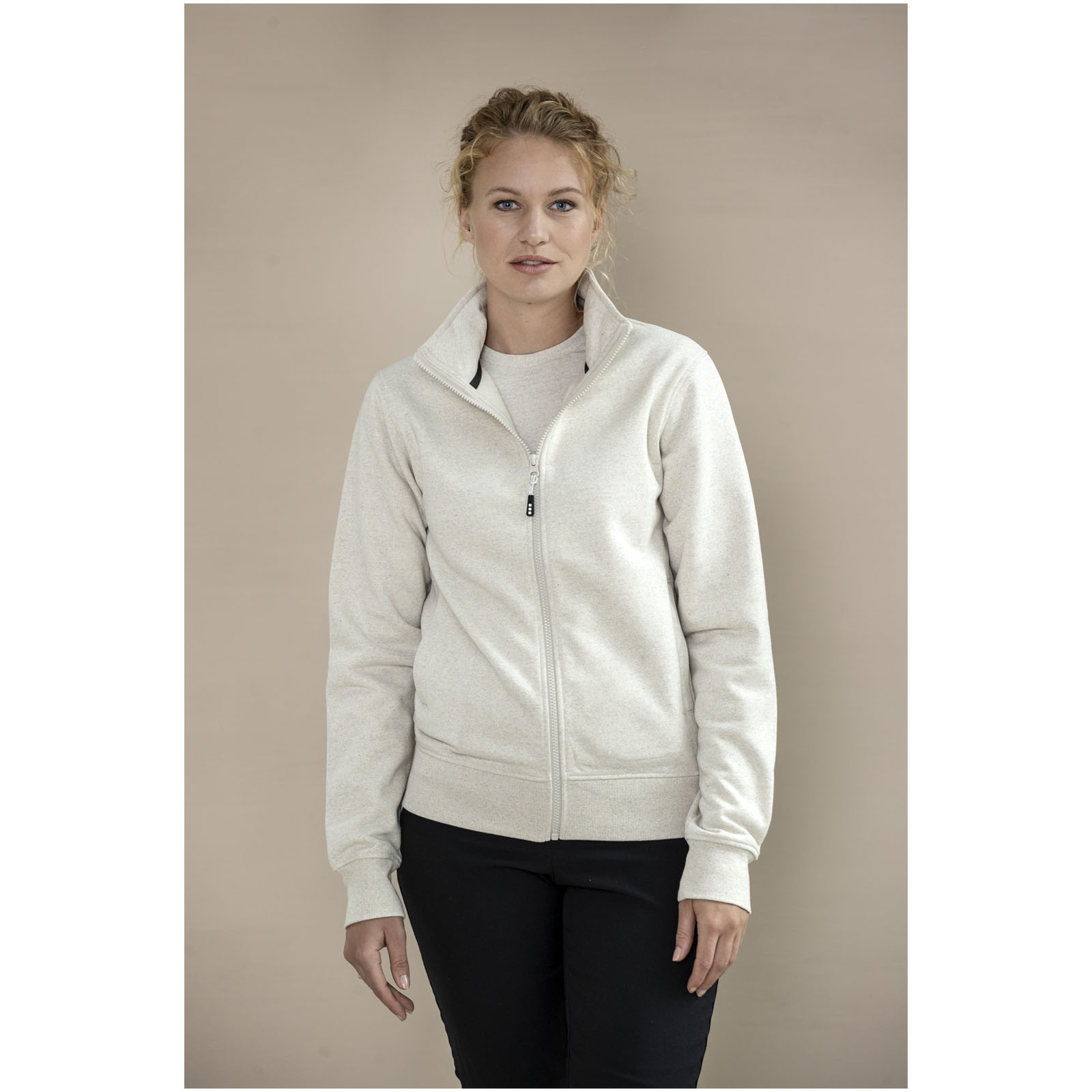 Galena unisex Aware™ recycled full zip sweater