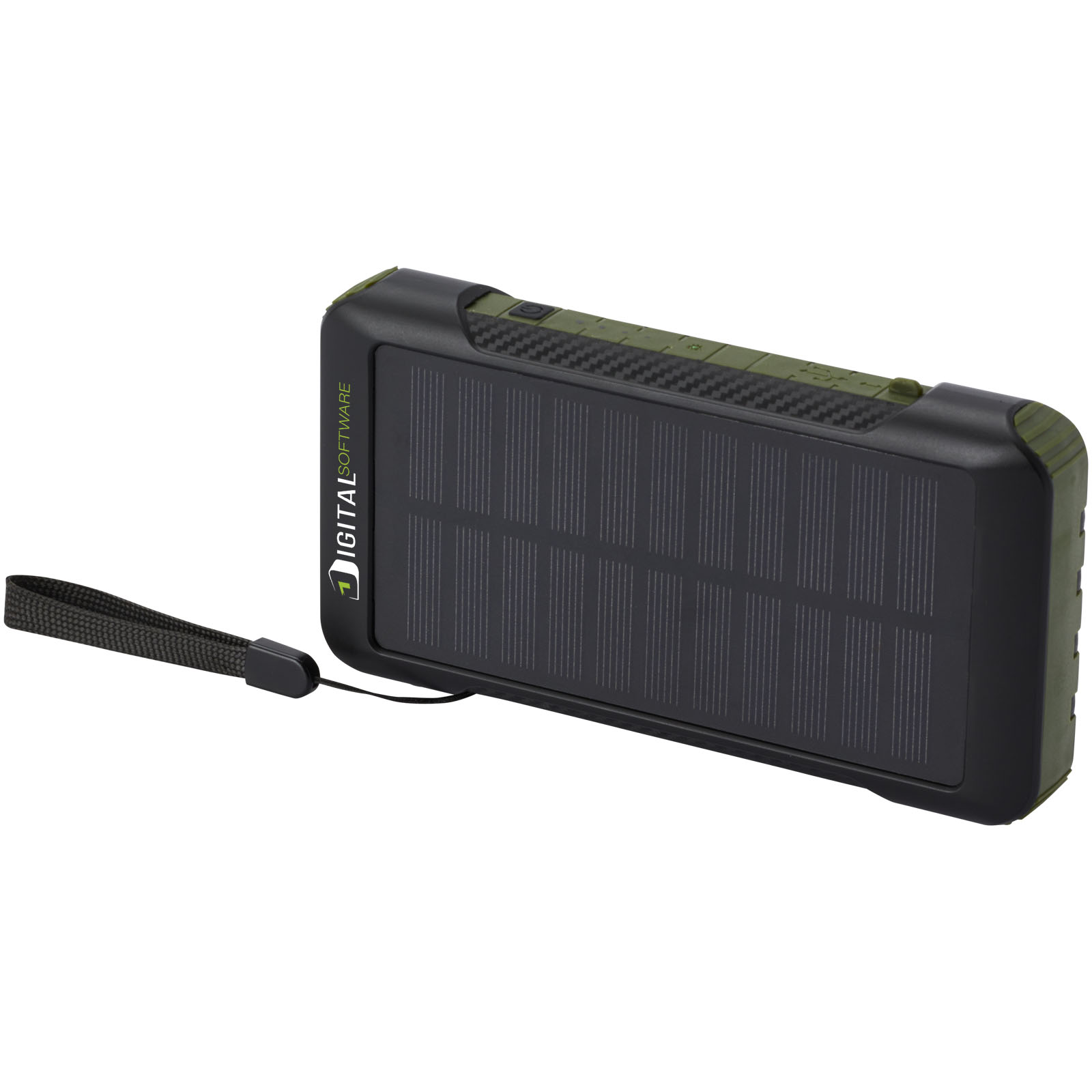 Batería externa de dinamo solar en plástico reciclado de 10 000 mAh con certificación RCS  Soldy